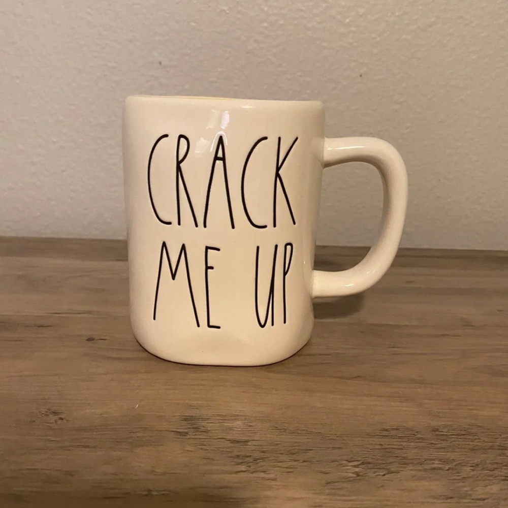 Rae Dunn Easter mug “Crack me up”